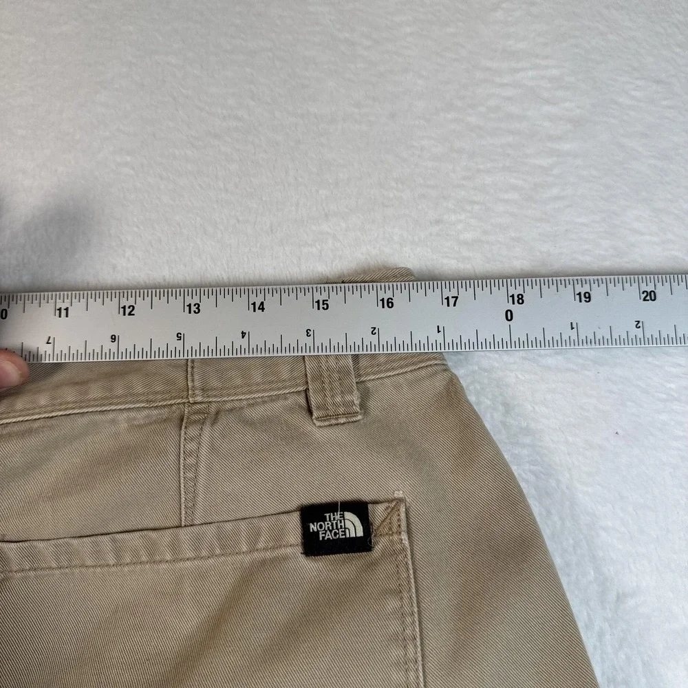 The North Face Shorts Mens 34 Beige 10‎ In Inseam Chino Canvas Casual Outdoor